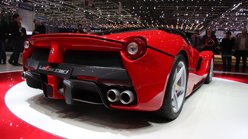 Illustration for article titled The LaFerrari Says La La Love You From Geneva